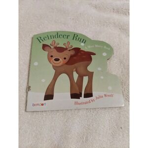 Reindeer Run A Mini‎ Merry Book Bendon Christmas Holiday Story for Kids